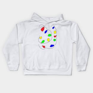 Christmas Lights Kids Hoodie